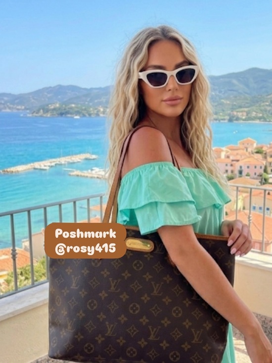 Louis Vuitton Handbags - Louis Vuitton tote LV Monogram Tote Neverfull Shoulder bag travel bag work bag